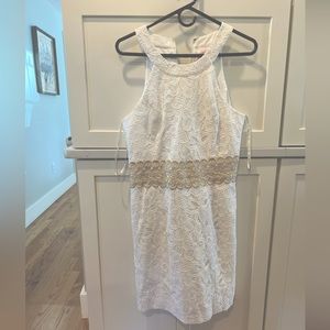 Lily Pulitzer Size 10 White Eyelet Dress